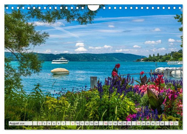 Produktbild: Auszeit Bodensee (Wandkalender 2026 DIN A4 quer), CALVENDO Monatskalender