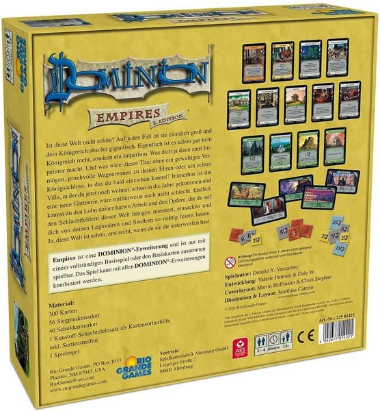 Produktbild: Dominion Empires (2. Edition)