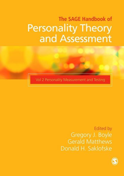 Produktbild: The SAGE Handbook of Personality Theory and Assessment