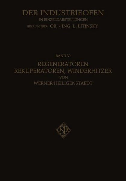 Produktbild: Regeneratoren Rekuperatoren, Winderhitzer