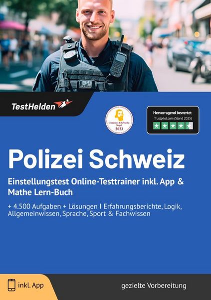 Produktbild: Polizei Schweiz Einstellungstest