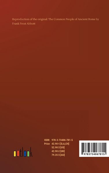 Produktbild: The Common People of Ancient Rome
