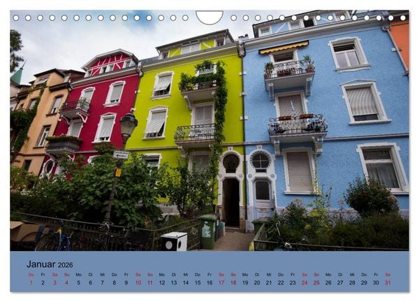 Produktbild: Wundervolles Freiburg (Wandkalender 2026 DIN A4 quer), CALVENDO Monatskalender