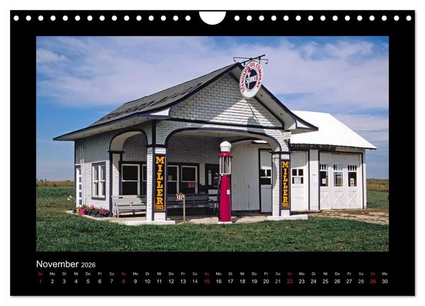 Produktbild: Get Your Kicks on Route 66 (Wandkalender 2026 DIN A4 quer), CALVENDO Monatskalender