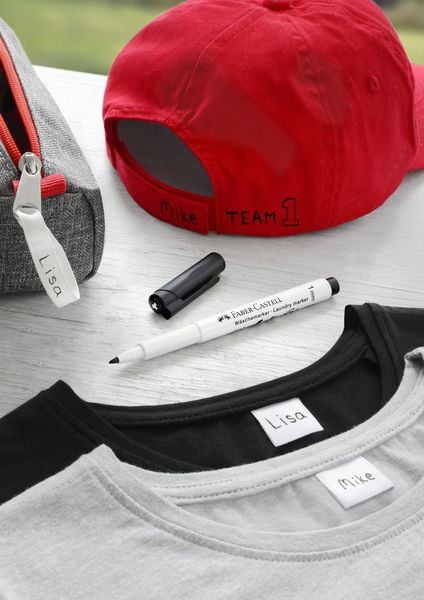 Produktbild: Faber-Castell W&auml;schemarker schwarz