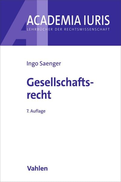 Produktbild: Gesellschaftsrecht
