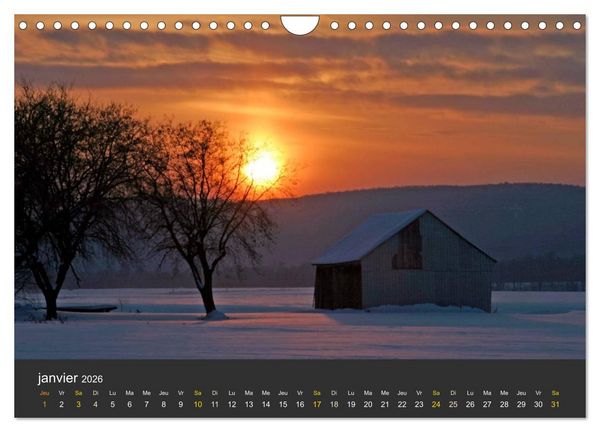 Produktbild: Regard sur les saisons du Qu&eacute;bec (Calendrier mural 2026 DIN A4 vertical), CALVENDO calendrier mensuel