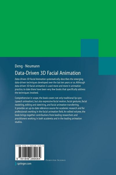 Produktbild: Data-Driven 3D Facial Animation