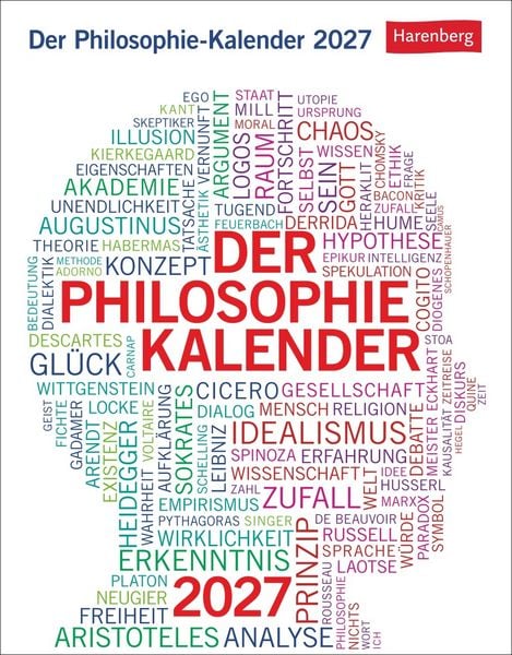 Produktbild: Der Philosophie-Kalender Tagesabrei&szlig;kalender 2027