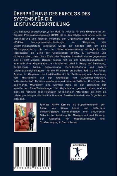 Produktbild: &Uuml;berpr&uuml;fung des Erfolgs des Systems f&uuml;r die Leistungsbeurteilung
