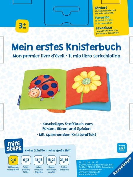 Produktbild: Ministeps: Mein erstes Knisterbuch