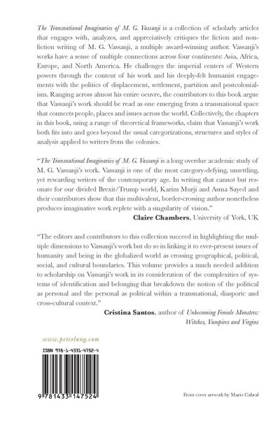 Produktbild: The Transnational Imaginaries of M. G. Vassanji