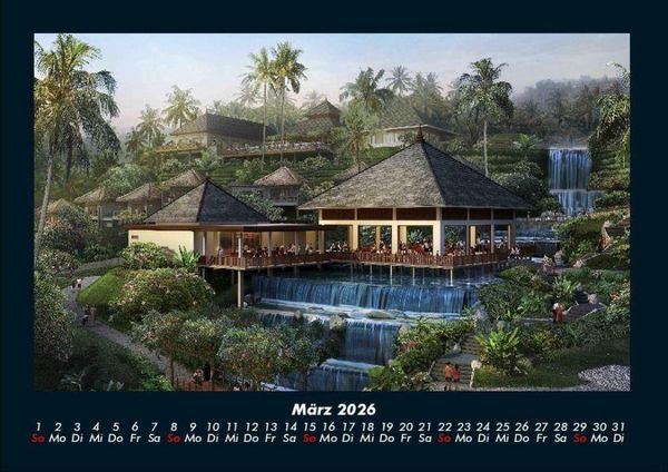 Produktbild: Bali 2026 Fotokalender DIN A4