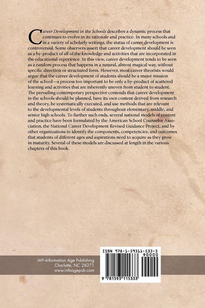 Produktbild: Career Development in the Schools (PB)