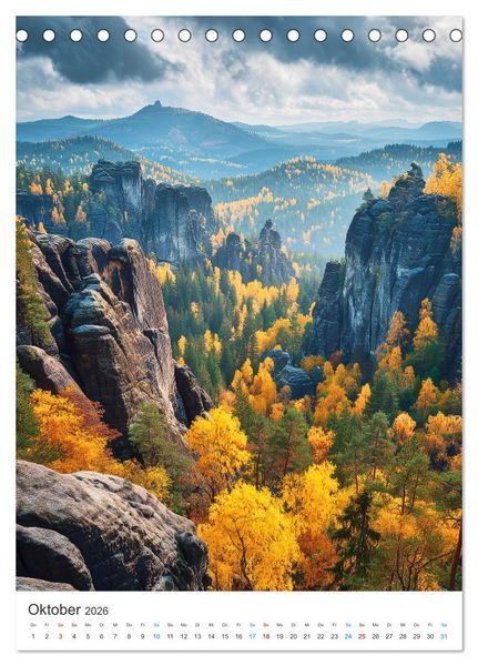 Produktbild: Earth&rsquo;s Beauty (Tischkalender 2026 DIN A5 hoch), CALVENDO Monatskalender