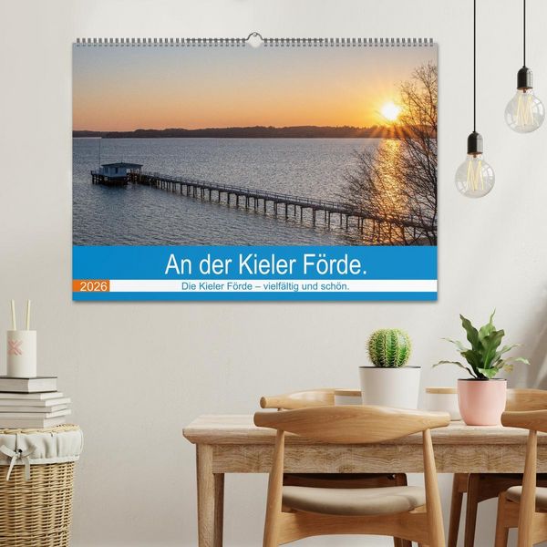 Produktbild: An der Kieler F&ouml;rde (Wandkalender 2026 DIN A2 quer), CALVENDO Monatskalender