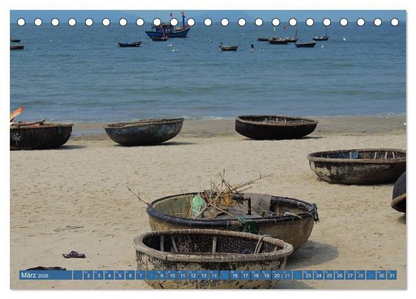 Produktbild: Vielseitiges Vietnam (Tischkalender 2026 DIN A5 quer), CALVENDO Monatskalender