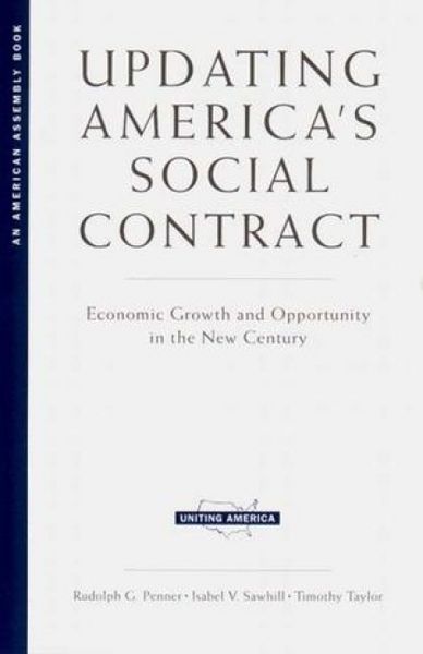 Produktbild: Undating America's Social Contract: Economic Growth and Opportunity in the New Century