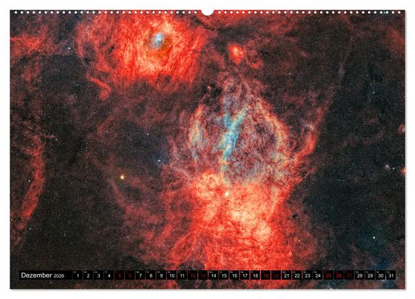 Produktbild: Deepsky XVII (Wandkalender 2026 DIN A2 quer), CALVENDO Monatskalender
