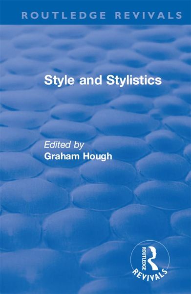 Produktbild: Routledge Revivals: Style and Stylistics (1969)