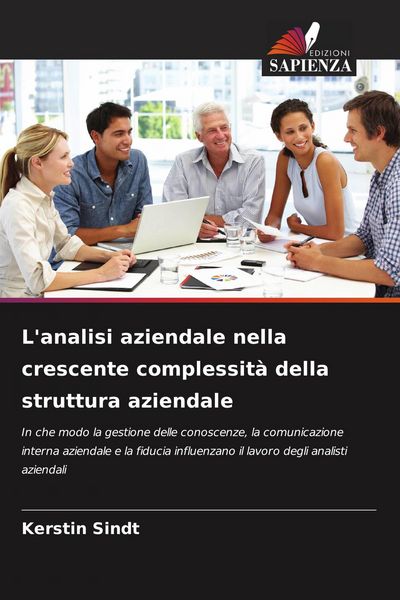 Produktbild: L'analisi aziendale nella crescente complessit&agrave; della struttura aziendale