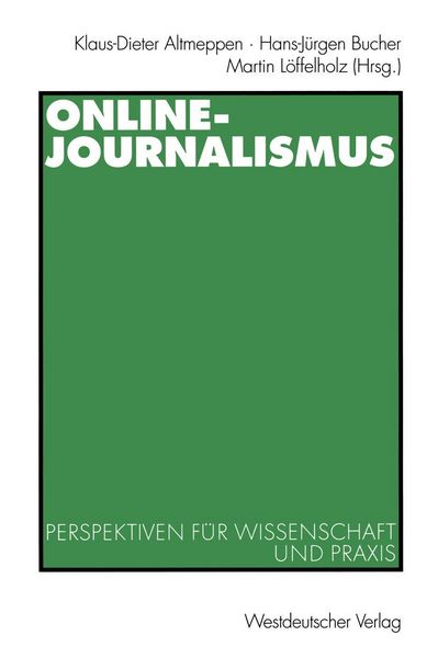 Produktbild: Online-Journalismus