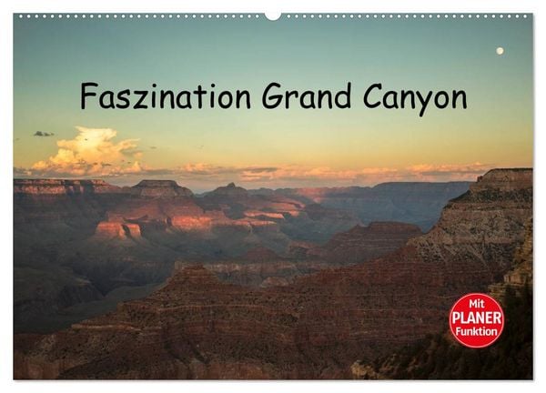Produktbild: Faszination Grand Canyon (Wandkalender 2026 DIN A2 quer), CALVENDO Monatskalender