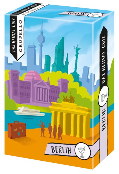 Berlin. Das Heimat-Quiz, Gebundene Ausgabe von Tobias Allers, Grupello Verlag, 978-3-89978-417-6