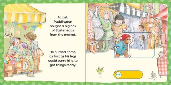 Produktbild: Paddington: Happy Easter: A Pull, Slide and Play Book