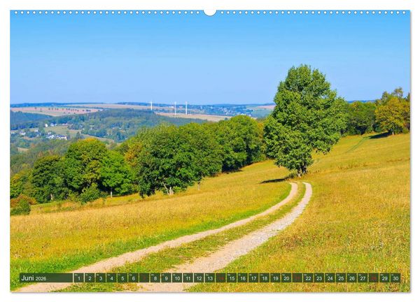 Produktbild: Erzgebirge - Reiches kulturelles Erbe und erholsame Natur (Wandkalender 2026 DIN A2 quer), CALVENDO Monatskalender