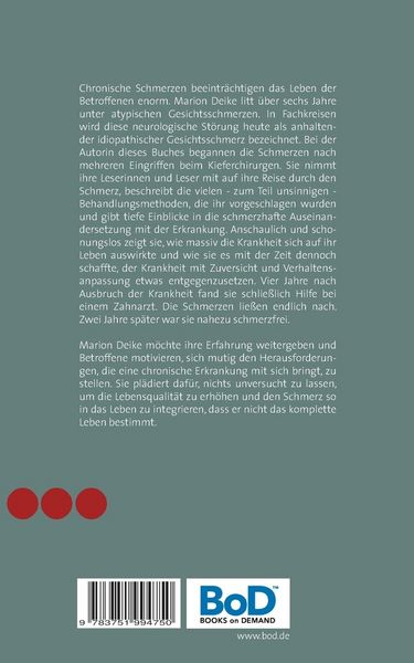 Produktbild: Zahnraupen - meine Reise durch den Schmerz