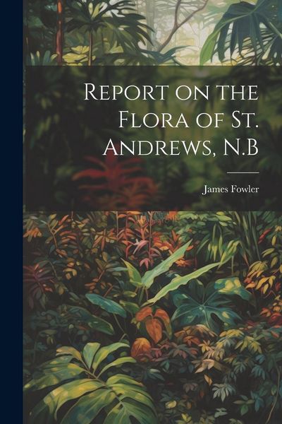 Produktbild: Report on the Flora of St. Andrews, N.B