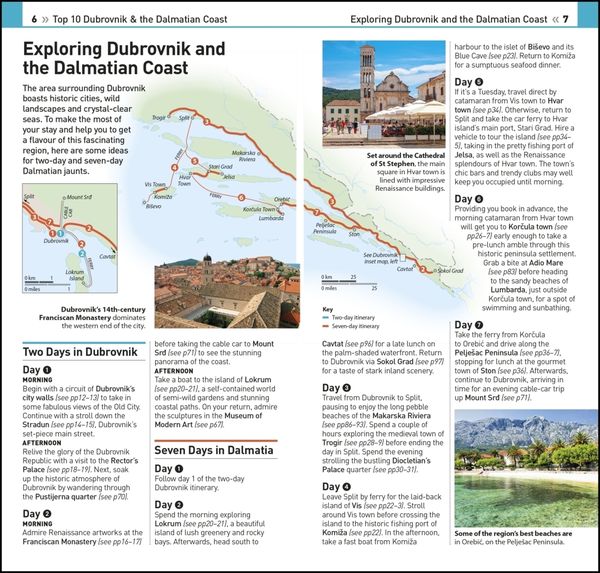 Produktbild: DK Top 10 Dubrovnik and the Dalmatian Coast
