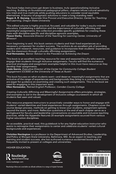 Produktbild: Creating Culturally Affirming and Meaningful Assignments