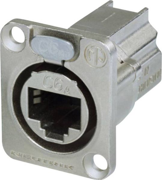 Neutrik NE8FDX-P6 RJ45 Datensteckverbinder etherCON D Serie NE8FDX-P6 Buchse, gerade Pole: 8P8C Nickel 1 St.