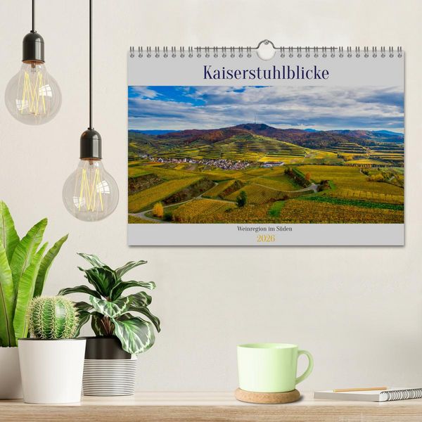 Produktbild: Kaiserstuhlblicke (Wandkalender 2026 DIN A4 quer), CALVENDO Monatskalender