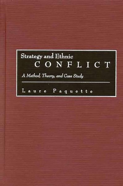 Produktbild: Strategy and Ethnic Conflict
