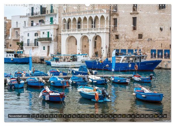 Produktbild: Apulien &ndash; Impressionen vom S&uuml;dosten Italiens (Wandkalender 2027 DIN A2 quer), CALVENDO Monatskalender
