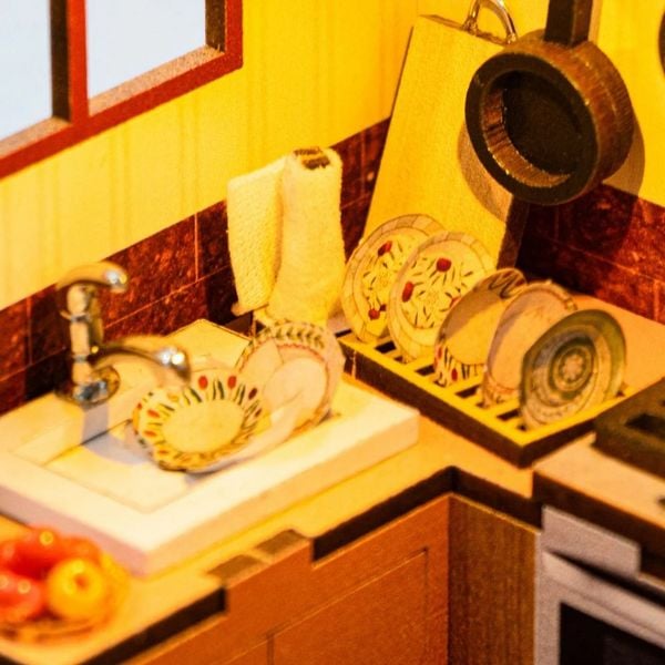 Produktbild: Book Nook DIY B&uuml;cherecke Petas K&uuml;che