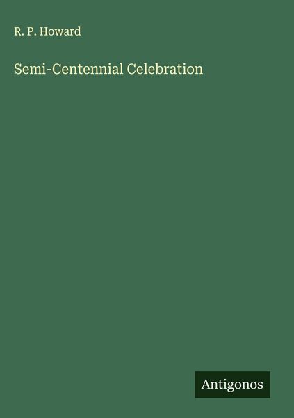 Produktbild: Semi-Centennial Celebration