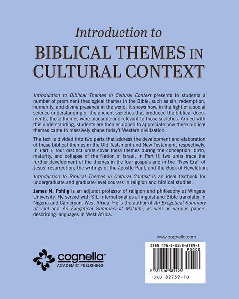 Produktbild: Introduction to Biblical Themes in Cultural Context