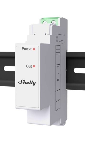 Shelly Pro 3EM Switch Add-on Schalter Bluetooth, Wi-Fi