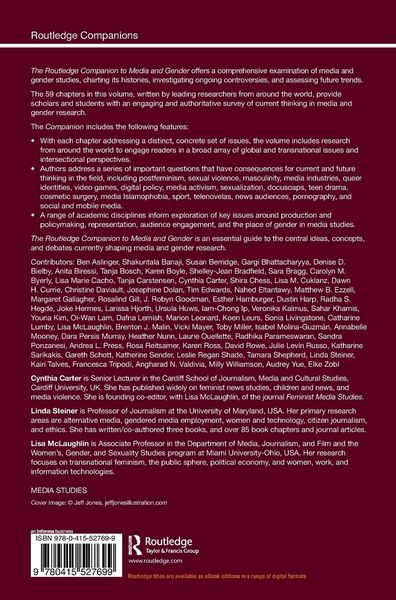 Produktbild: The Routledge Companion to Media & Gender