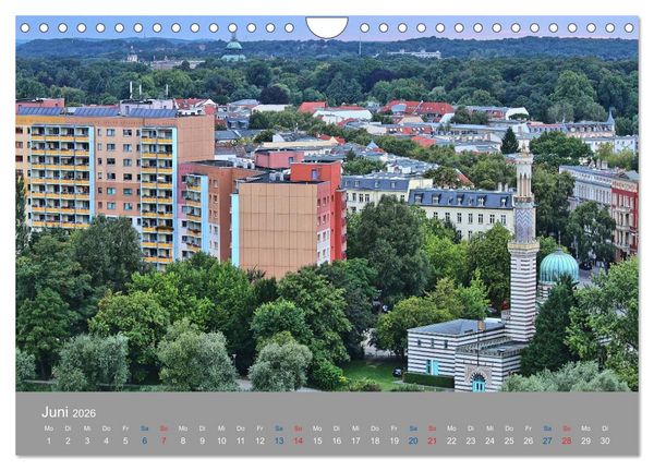 Produktbild: Potsdam von Oben (Wandkalender 2026 DIN A4 quer), CALVENDO Monatskalender