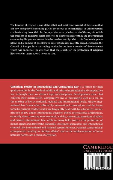 Produktbild: Religious Liberty and International Law in Europe