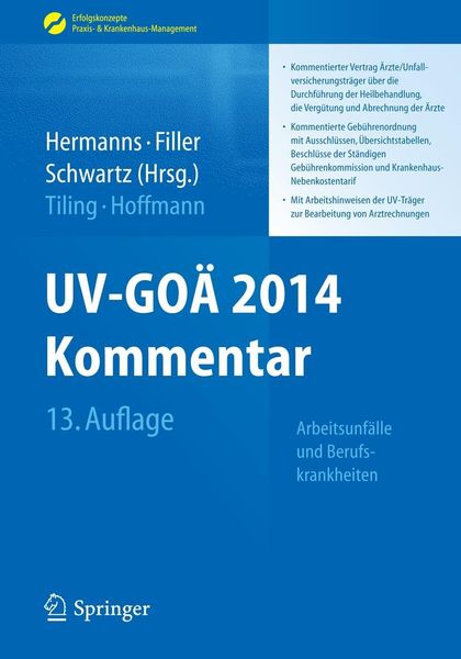Produktbild: UV-GO&Auml; 2014 Kommentar