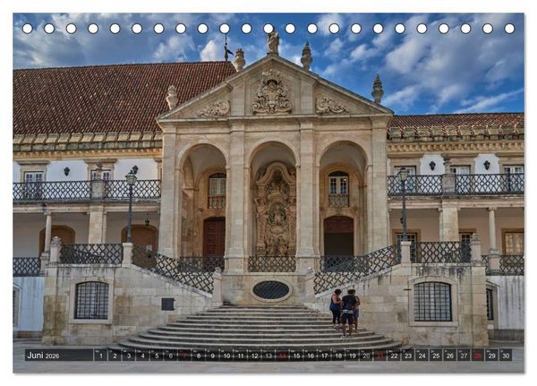Produktbild: Portugal - Bilder dreier St&auml;dte (Tischkalender 2026 DIN A5 quer), CALVENDO Monatskalender
