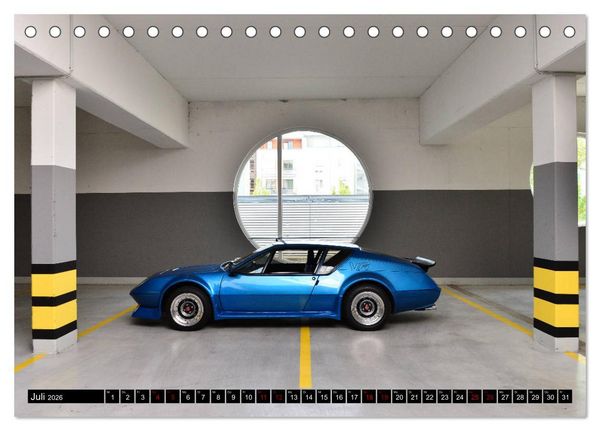 Produktbild: Renault Alpine A310 V6 (Tischkalender 2026 DIN A5 quer), CALVENDO Monatskalender