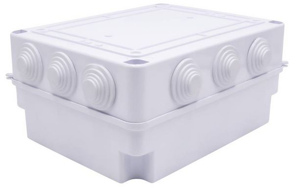 Produktbild: TRU COMPONENTS TC-RA 255x200x120 TC-10239068 Installations-Geh&auml;use ABS Kunststoff Wei&szlig; 1St.