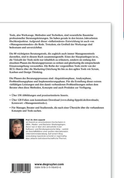 Produktbild: Die 80 wichtigsten Management- und Beratungstools